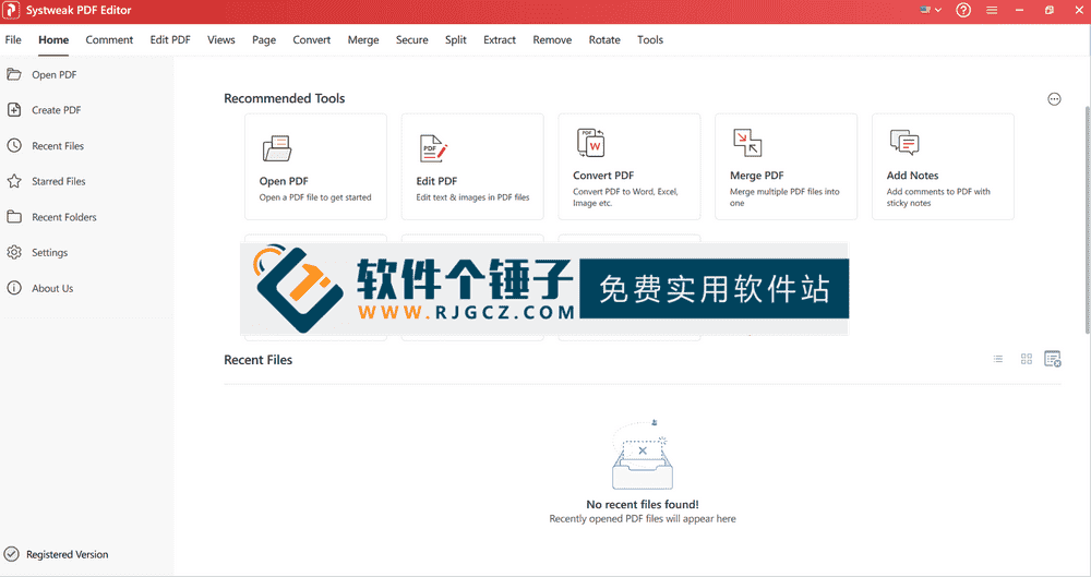 PDF文档编辑器 Systweak PDF Editor v1.0.0.8080 汉化版【软件个锤子·R4650】