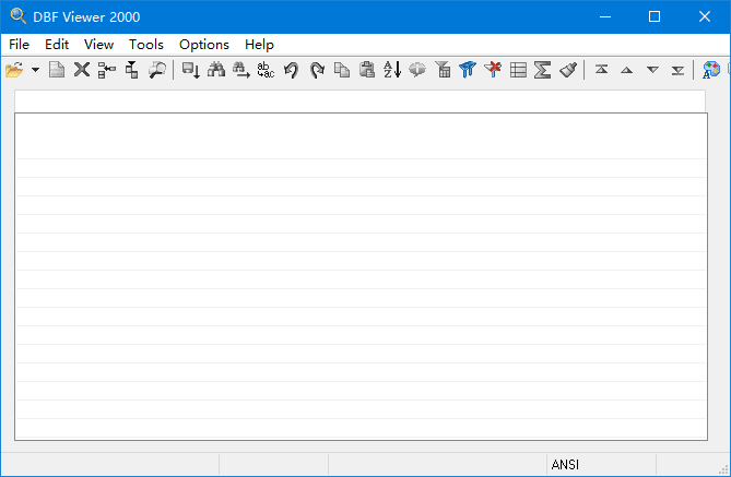 DBF文件查看编辑软件 DBF Viewer 2000 v8.96 便携版【软件个锤子·R4762】