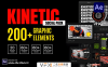 [AE脚本] 200组时尚创意宣传海报排版封面文字标题设计动画 Kinetic Social Pack