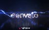 [AE模板] 闪电特效电流击中金属LOGO标志动画 Electric Metal Logo Reveal