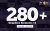 [AE/PR模板] 280组文字标题排版图形设计动画 Titles Graphics Pack