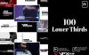 [PR模板] 100组文字标题字幕条排版动画 Lower Thirds