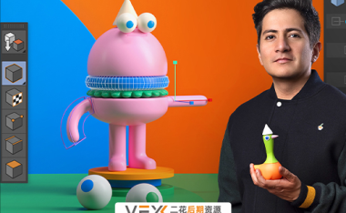 [C4D基础教程] 制作三维卡通角色建模教程(英文字幕) Domestika – Cinema 4D for Character Creation