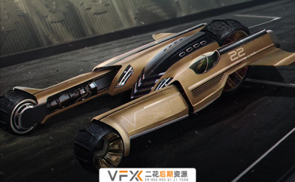 [PS进阶教程] 概念汽车绘画教程 Designing Unique Vehicle Concepts for Production