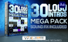 [AE模板] 30种迷你影视LOGO标志动画展示 logo Reveal Mega pack minimal logo opener Ident