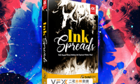 [特效素材] 160个水墨滴落散开泼墨晕染动画 BusyBoxx V11 Ink Spreads