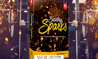 [特效素材] 102个火星飞溅发光火花粒子4K视频 BusyBoxx V04 Sizzling Sparks