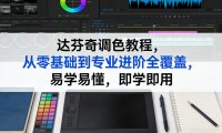 [达芬奇基础教程] 从零基础到专业进阶调色全流程 DaVinci Resolve Color Grading Tutorial