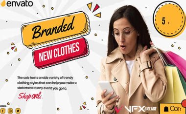 [AE模板] 商品促销打折图形包装宣传元素动画 Big Sale Super Promo