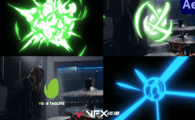 [AE模板] 炫酷色彩震撼爆炸揭示的LOGO开场特效 Colorful Explosion Logo Opener