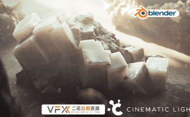[Blender教程] 电影级环境灯光设置教程 Cinematic Lighting 含英文字幕