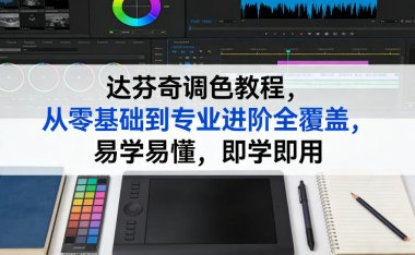 [达芬奇基础教程] 从零基础到专业进阶调色全流程 DaVinci Resolve Color Grading Tutorial