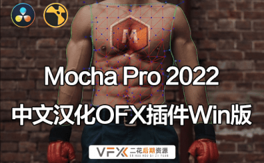 [OFX插件] 平面跟踪 Mocha Pro 2022 v9.5.6 中文汉化版 支持Win