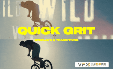 [特效素材] 50种涂鸦污渍混乱纹理动画素材 QUICK GRIT