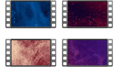 [特效素材] 91个粉末颗粒溶解流动4K视频动画