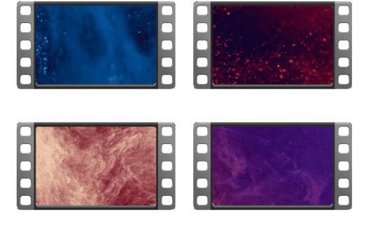 [特效素材] 91个粉末颗粒溶解流动4K视频动画