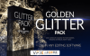 [特效素材] 14组高贵闪耀金色粉粒动画 Golden Glitter Pack