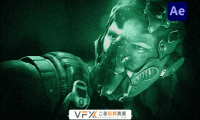 [AE预设] 3种黑暗夜视效果预设 Night Vision Control 4K分辨率