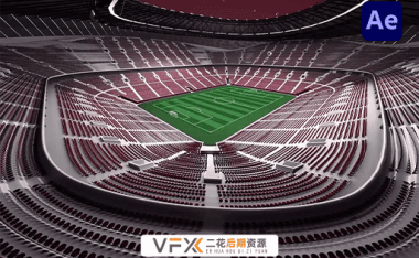 [AE模板] 2022卡塔尔世界杯卢塞尔体育场场馆动画球队首发阵容 World Soccer Qatar 2022 Lusail Stadium