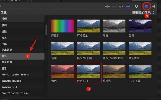 [FCPX/PR/达芬奇工作流教程] 导入加载使用LUTs预设教程