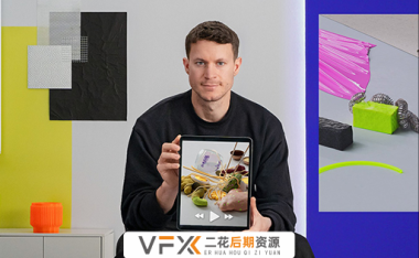 [C4D案例教程] 制作三维场景动画教程(英文字幕) Domestika – Playful 3D Design and Animation of Fun Objects