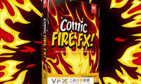 [AE/PR/FCPX/达芬奇模板] 152个二维卡通动漫火焰燃烧素材 BusyBoxx V06 Comic Fire FX