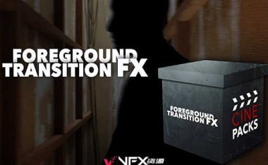 [转场素材] 100个前景物体元素移动遮挡无缝转场过渡动画 Foreground