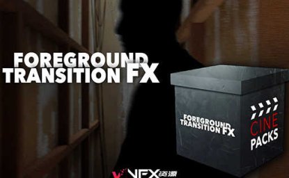 [转场素材] 100个前景物体元素移动遮挡无缝转场过渡动画 Foreground