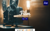 [AE/PR模板] 影视胶片质感光效叠加视频转场 Film Transitions