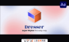 [AE脚本] 图层样式应用保存属性管理工具 Aescripts Dresser V1.0.2