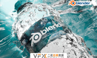 [Blender案例教程] 矿泉水瓶饮料广告流体水花产品渲染大师班 Masterclass – Making Bottle Commercials Using Blender