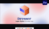 [AE脚本] 图层样式应用保存属性管理工具 Aescripts Dresser V1.0.2