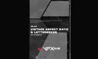 [视频素材] 26个胶片边缘静帧图片素材 Vintage Aspect Ratio Letterboxes