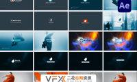 [AE模板] 20组现代时尚创意LOGO标题片头动画 Logo Pack
