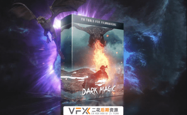 [特效素材] 227个黑暗魔法粒子能量冲击波闪电龙焰传送门特效合成 Bigfilms – DARK MAGIC Pack