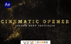 [AE模板] 华丽闪光粒子颁奖典礼开场片头 Cinematic Awards Opener