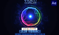 [AE插件] 快速染色着色 Color Vibrance 1.0.7 中文汉化版 支持Win/Mac