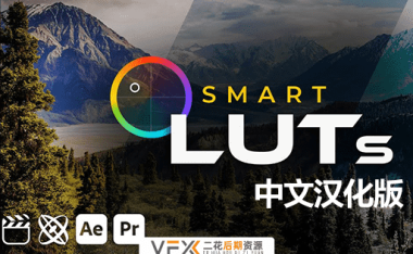 [AE/PR/FCPX插件] 电影质感视频调色 Smart LUTs 中文汉化版 支持Mac