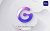 [AE模板] 干净简洁3D LOGO标志片头动画 Clean Shadow Outline Logo