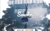 [AE/PR模板] 12个喷涌流动的烟雾效果转场动画 Smoke Transitions