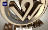[AE模板] 三维金色LOGO动画 Gold Elegant And Bright Logo Reveal 支持CS5.5+